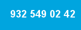 932 549 02 42